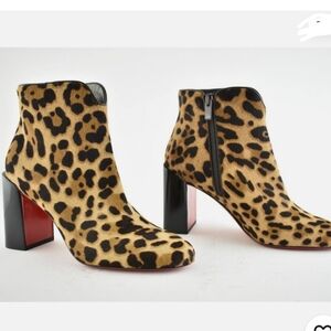 Christian Louboutin Castarika 85 Ankle Booties